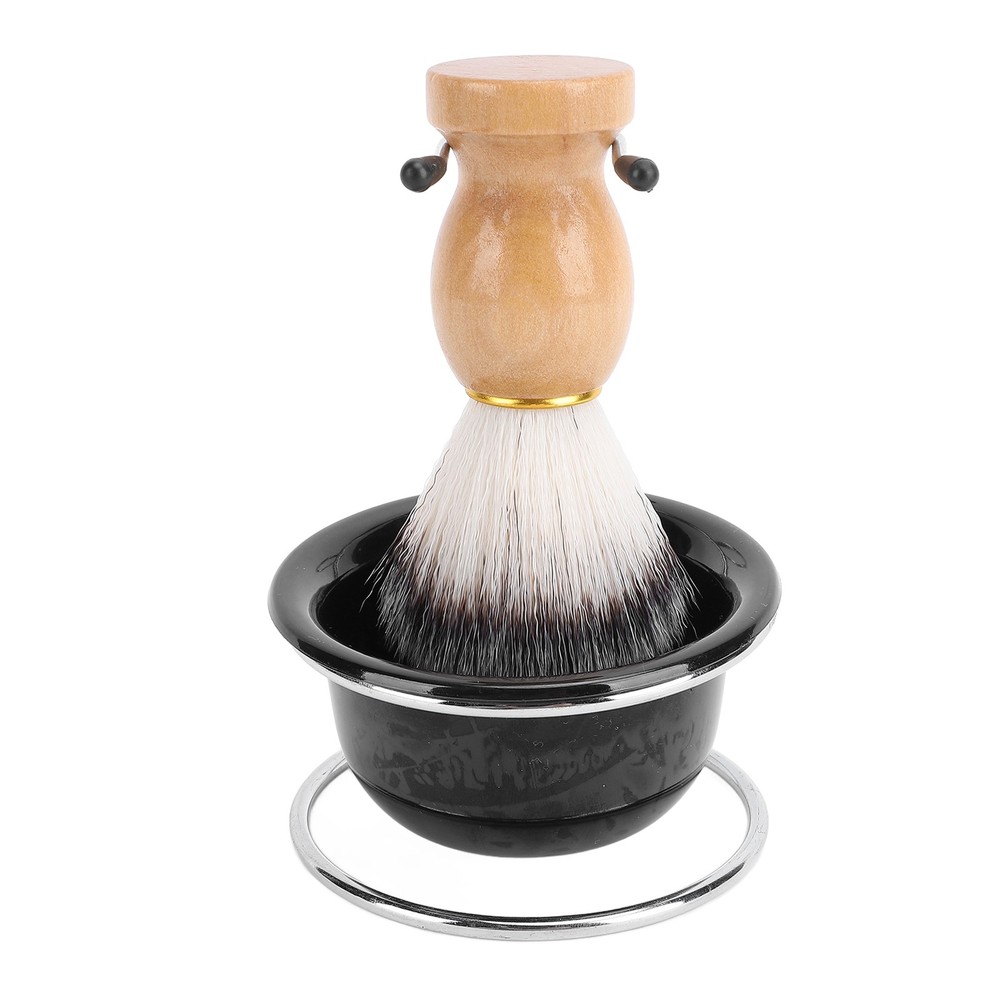 Stylish Shaving Brush Set Efficient Lathering For Men