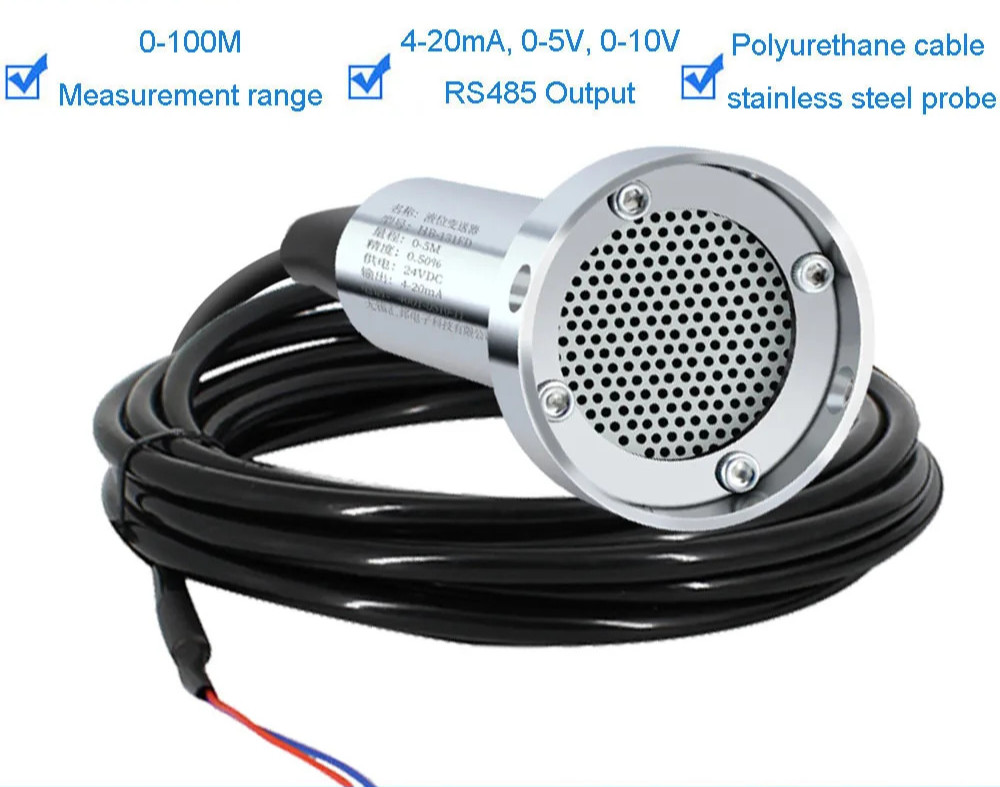 Liquid Level Transmitter Anti-Blocking Sewage Static Pressure Pool Sensor Type