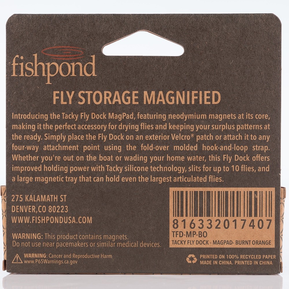 TACKY Fly Dock - Magpad - FREE SHIPPING