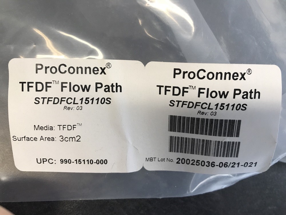 REPLIGEN ProConnex TFDF Flow Path Assembly 3cm2 Surface Area STFDFCL15110S