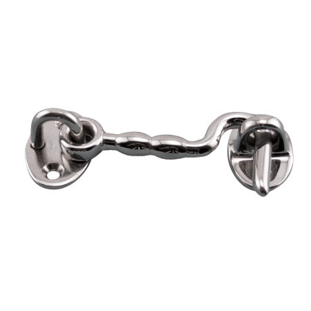 STAINLESS HEAVY DUTY DOOR HOOK SET 3", 316 SS
