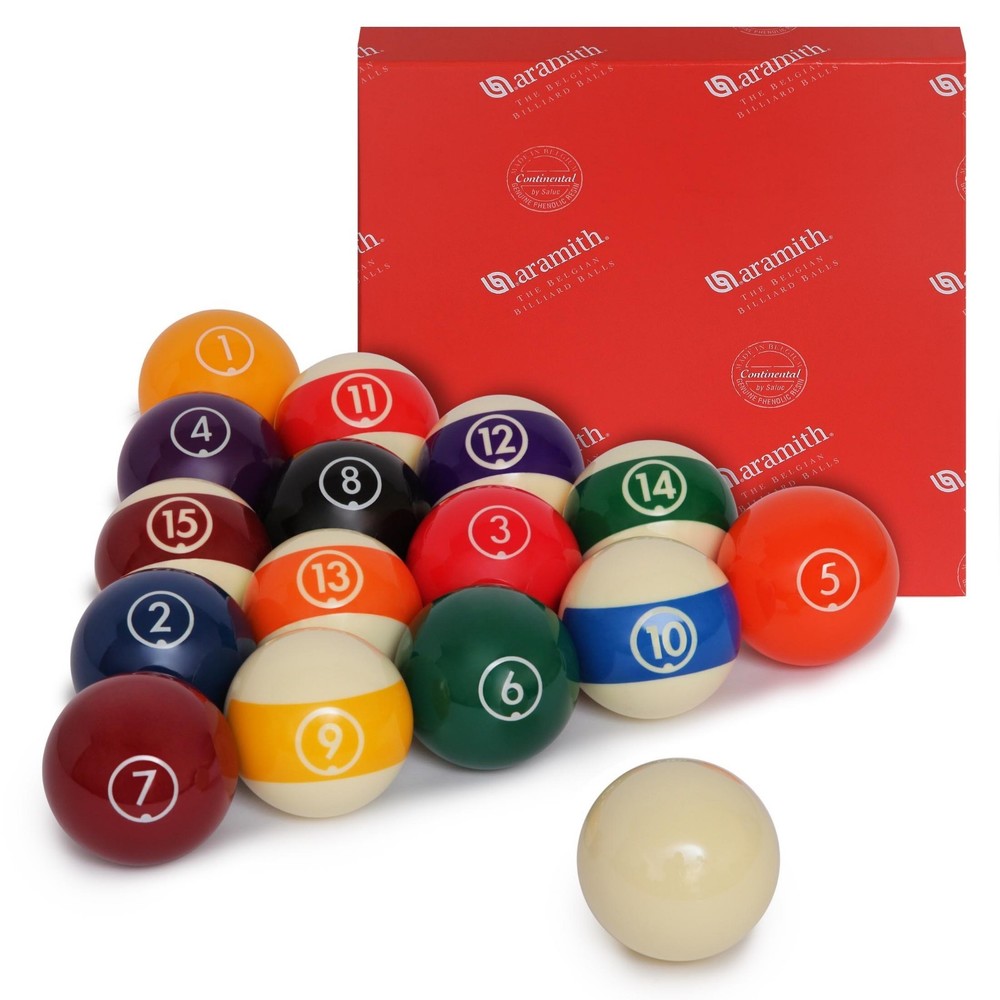 Aramith Continental Billiard Pool Ball set 2 1/4"