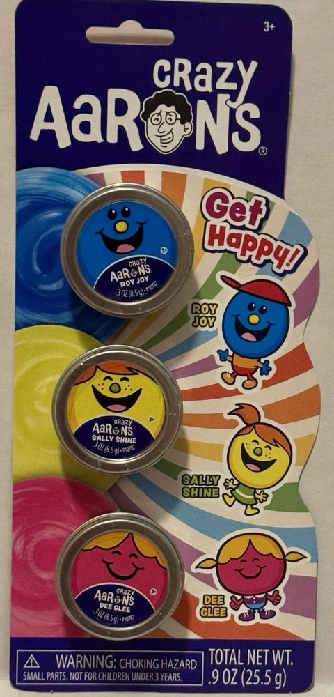 Crazy Aaron’s - Get Happy 3-Pack Mini Tins
