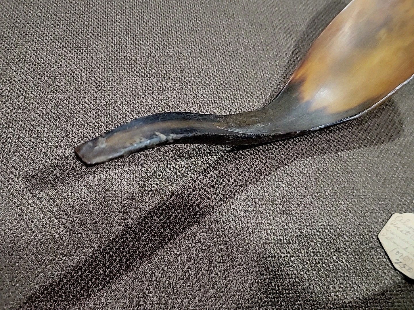 (2) Ahousaht Northwest Indian Inuit West Vancouver Canada B.C. Sheep Horn Spoons