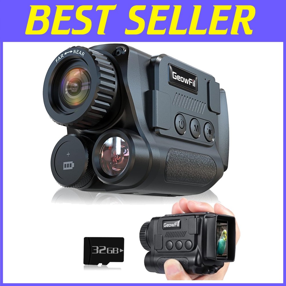 Infrared Digital Night Vision Goggles, 984FT Range, 8X Zoom