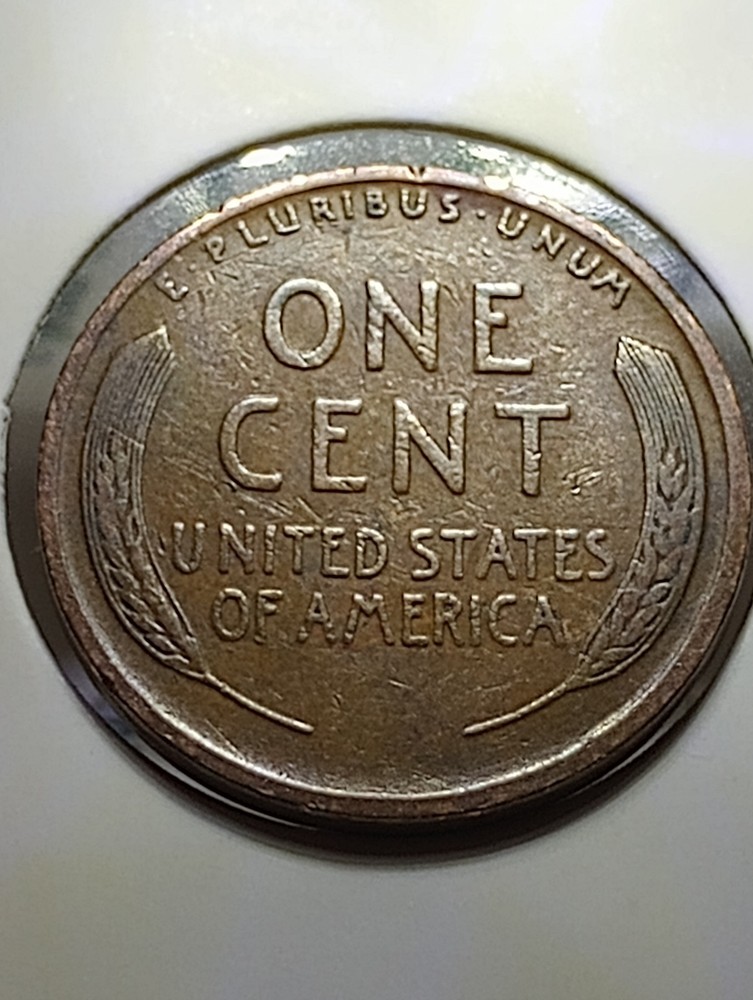 Error Coin 1925-P Lincoln Cent Wheat Penny Woody Error Improper Alloy Error.#125