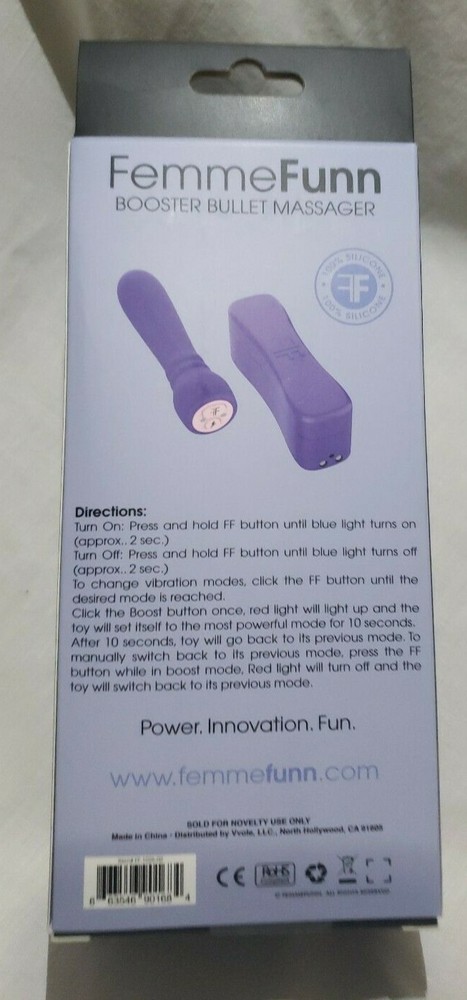 FemmeFunn Booster Bullet - Purple