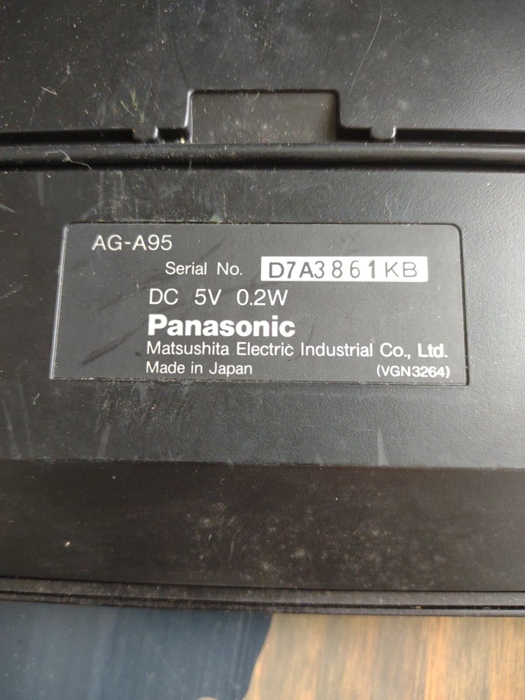 Panasonic AG-A95 Handheld Wired Editing Controller Vintage Hardware 6 Prong