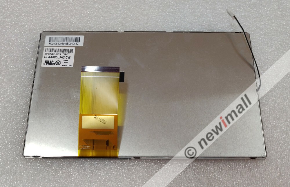 For 8" inch CLAA080LJA2 CW CLAA080LJA2CW LCD Display Screen Panel