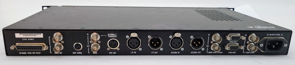 DEFECTIVE AVID SYNCHD 91003892400 Synchronizer IO Master G3D