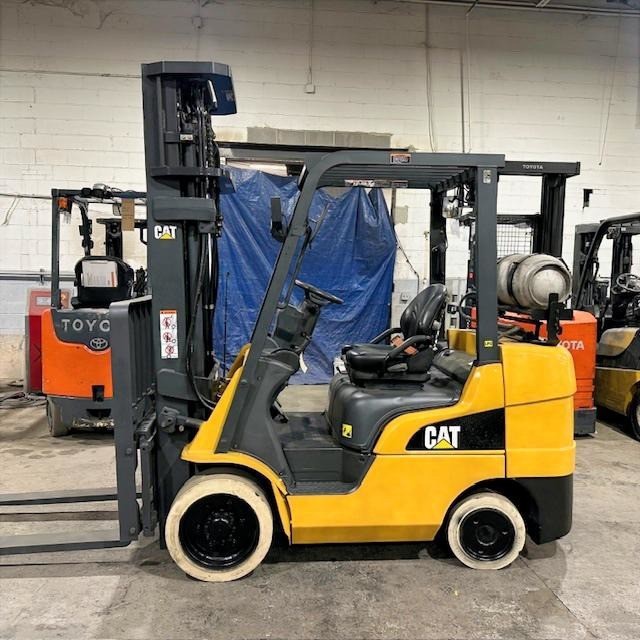 2021 Cat 2C6500 6500lbs Used Forklift Triple Mast Sideshift LP Gas 9066 Hours