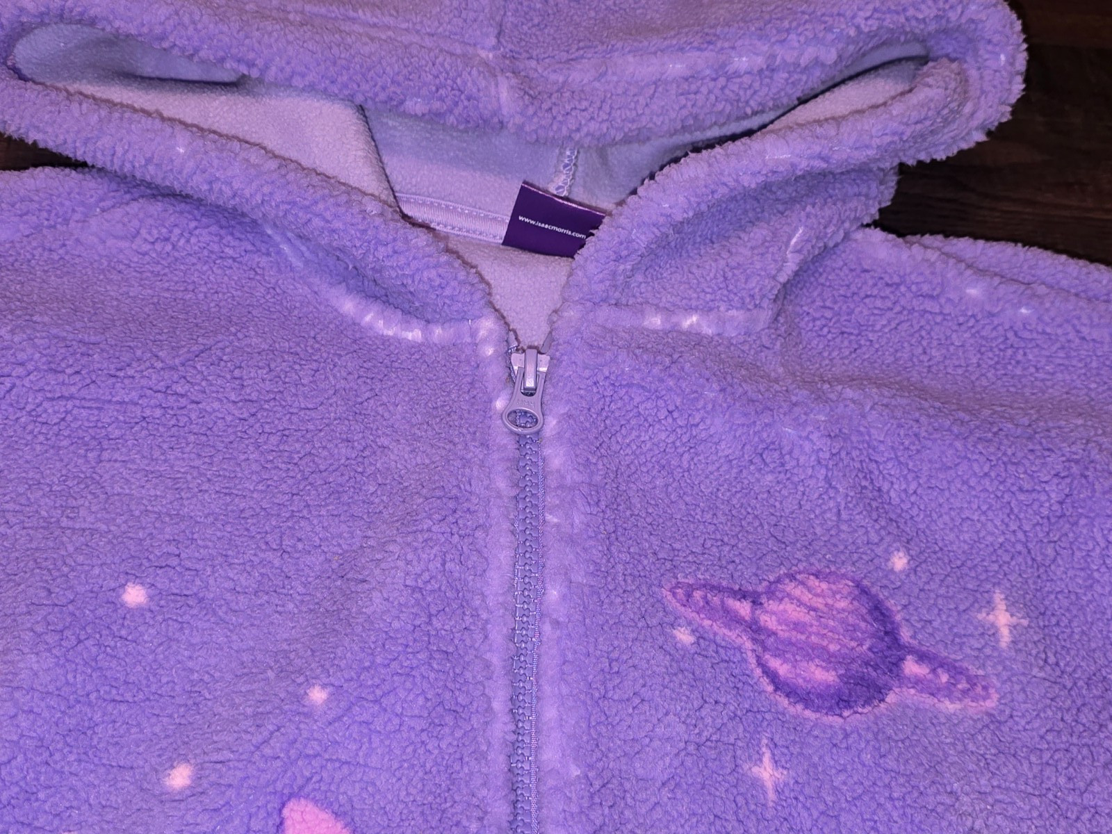 Disney Girls Sherpa Hooded Jacket Stitch & Angel Size 6 6x 10 12 New NWT