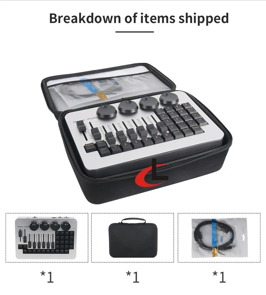 Mini DMX512 Console Command Wing DJ Equipment for MA2 on Pc Lighting Controller