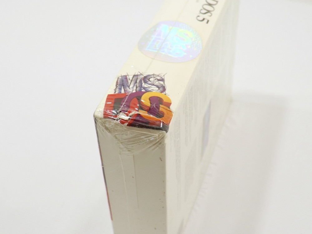 Microsoft MS-DOS 5.0 Upgrade Includes 3.5" Disks - New Sealed