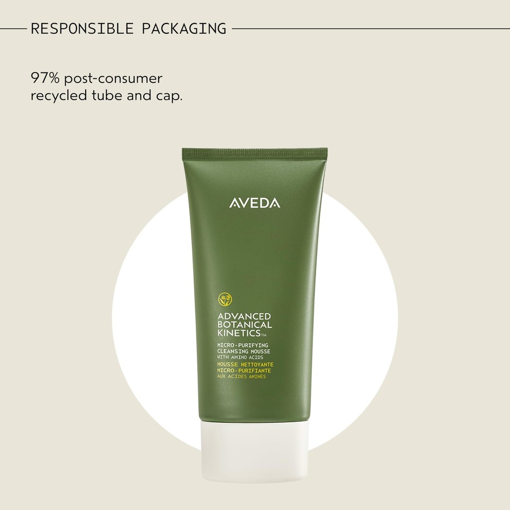Aveda Advanced Botanical Kinetics Micro-Purifying Cleansing Mousse | Removes mak