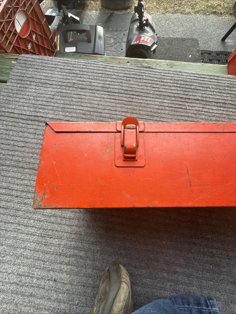 Vintage Snap-On Tool Box for Socket Set KRA 280 Date Code 72 KRA-280