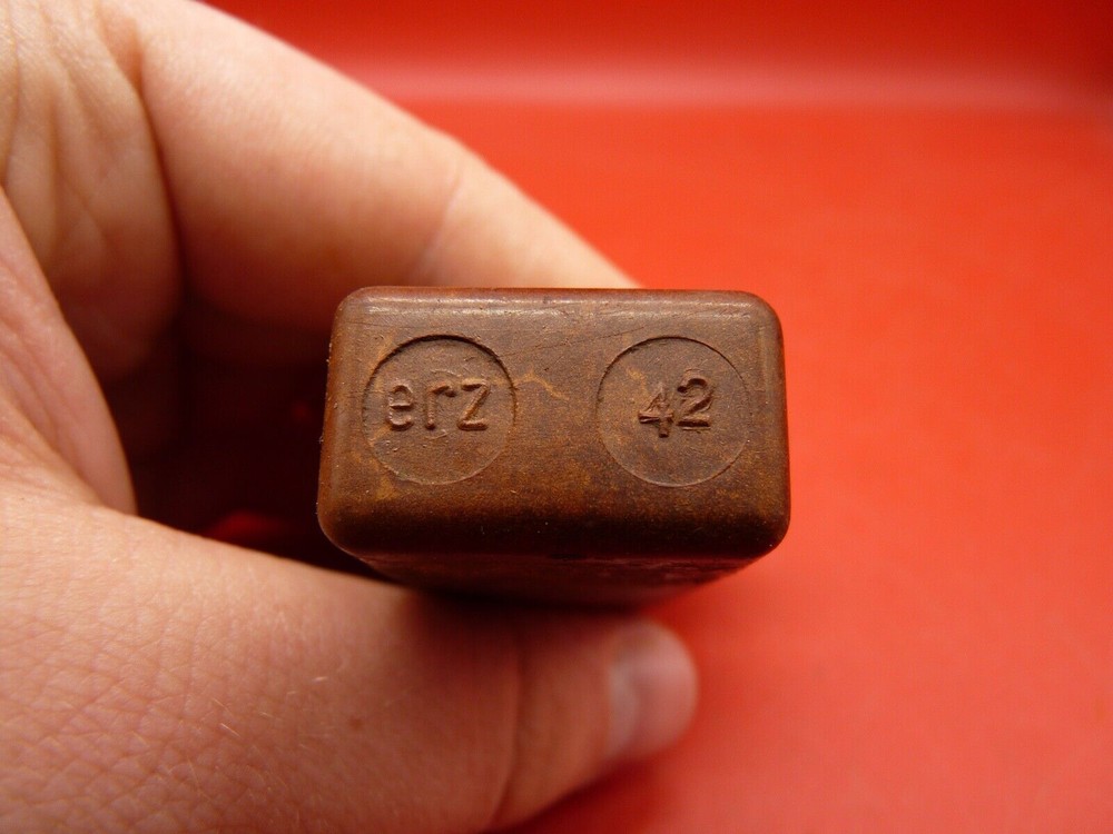 Original WW2 German Army Skin Decontamination Table Bakelite Box Wehrmacht 1942