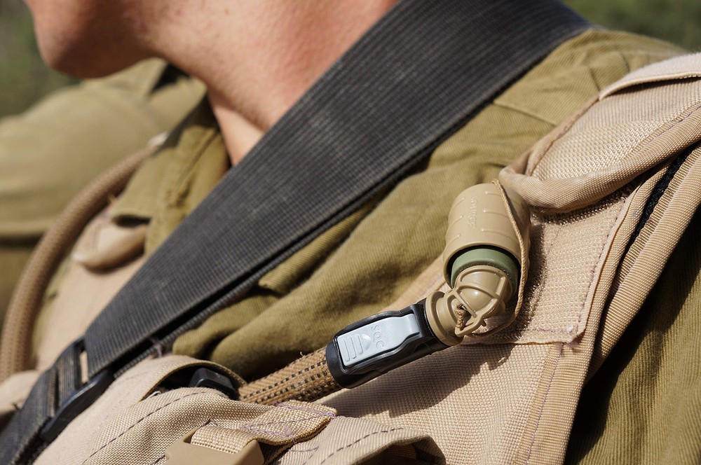 Source Tactical Storm Non-Bite Hydration Free Flow Valve Kit, Coyote