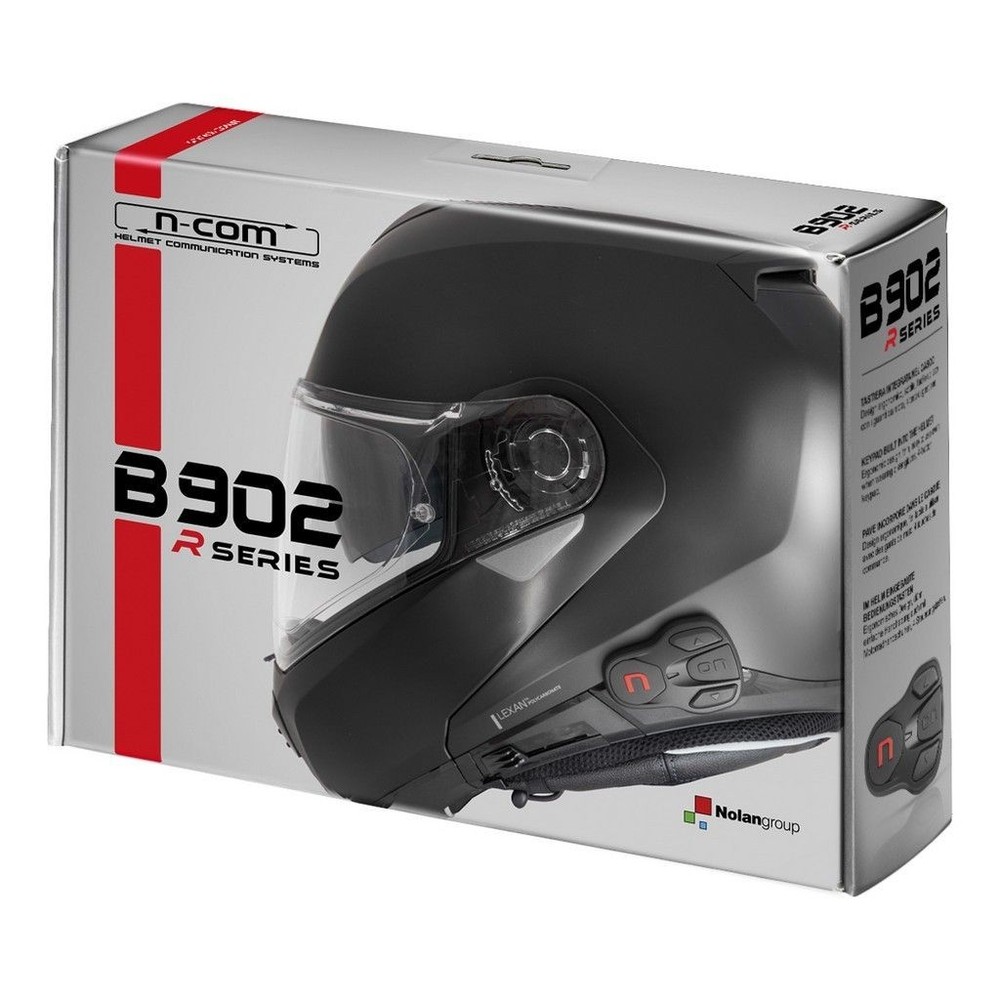 N-COM B902 R Bluetooth intercom for Nolan helmets
