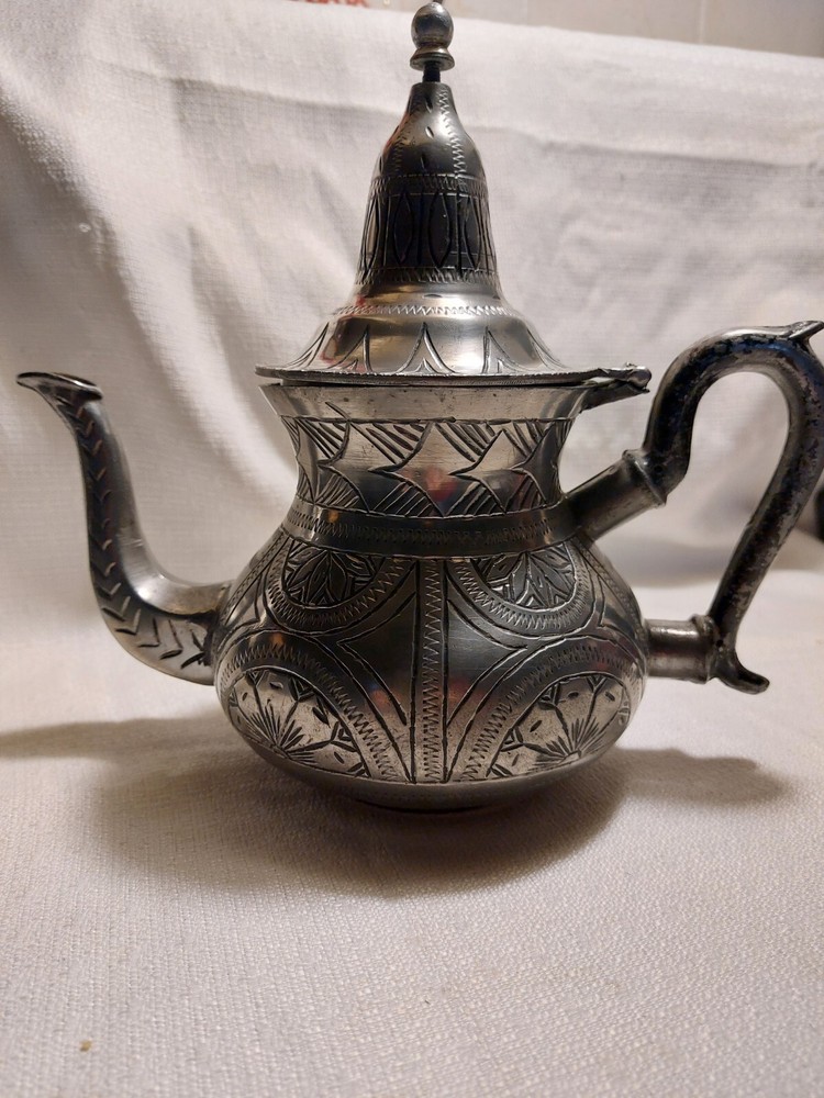 Antique Adelphi Silver Co Tea/ Coffee Pot, Large