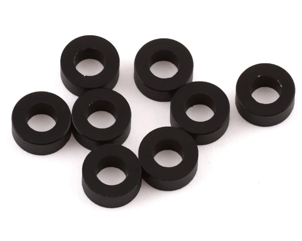 Scale Reflex 3x6x2.5mm Ball Stud Washers (Black) (8) [SRF830250]