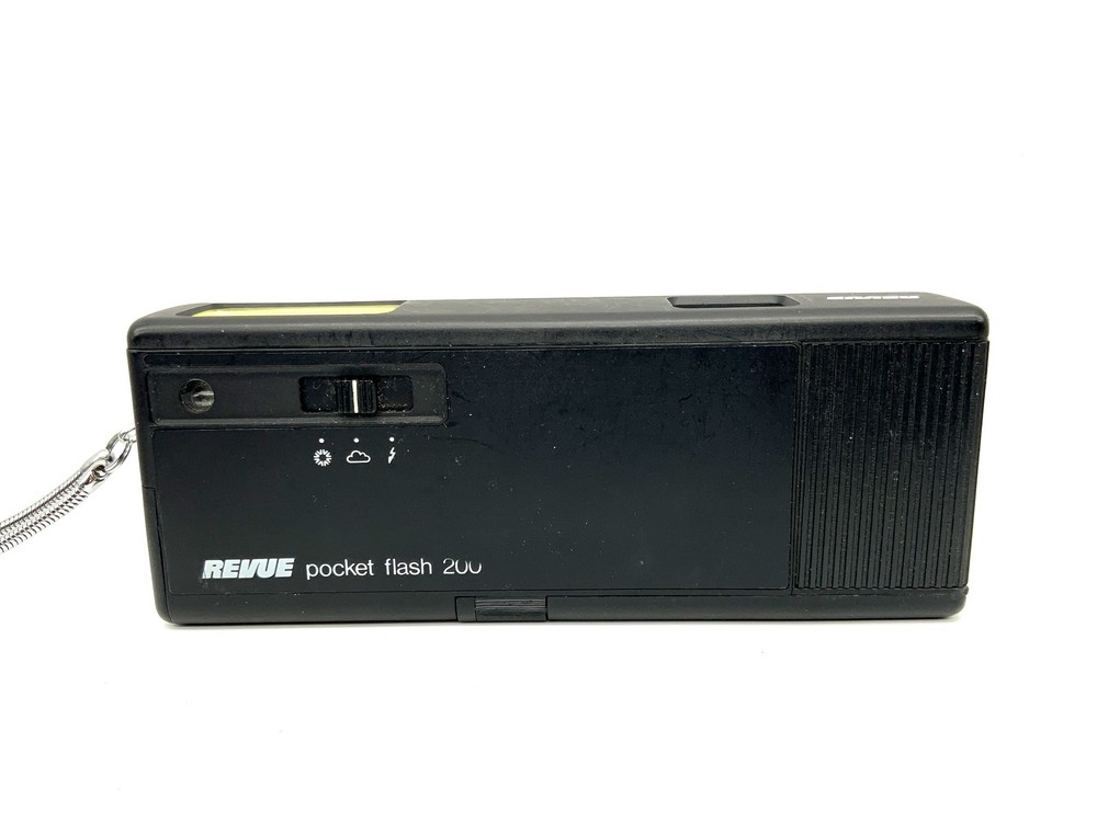 Revue Pocket Flash 200 Miniature Camera With Small Format Camera