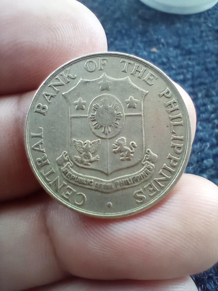1966 Philippines 25 Centavos KM# 189.1