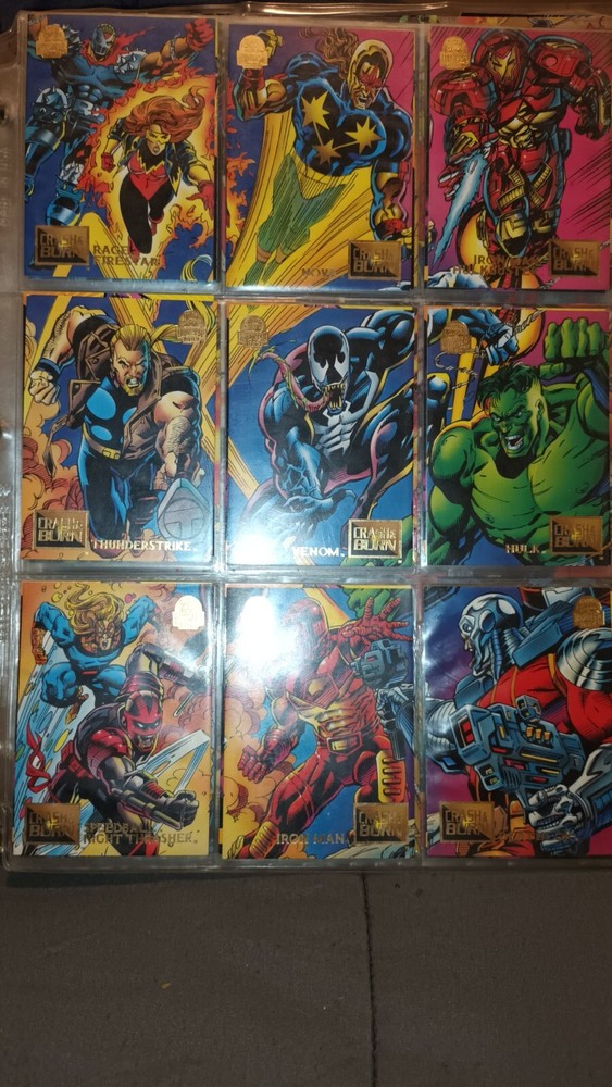 marvel universe cards 1994 complete set