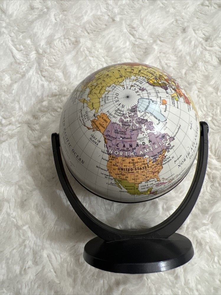 World globe on stand