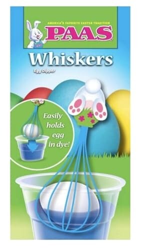 Tie Dye Easter Egg Decorating Kit with Whiskers Egg Dipper Bundle