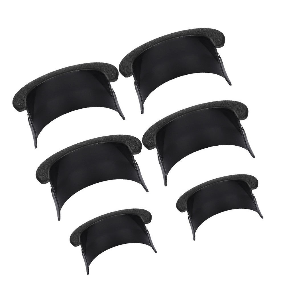 6pcs Pool Table Pocket Liners Plastic Billiard Table Corner Guard Trim