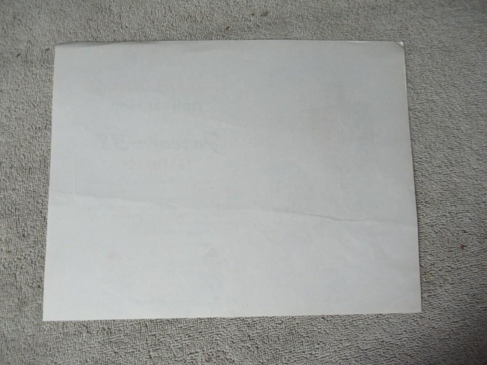 old stock FOREVER 38 ARCADE GAME FLYER