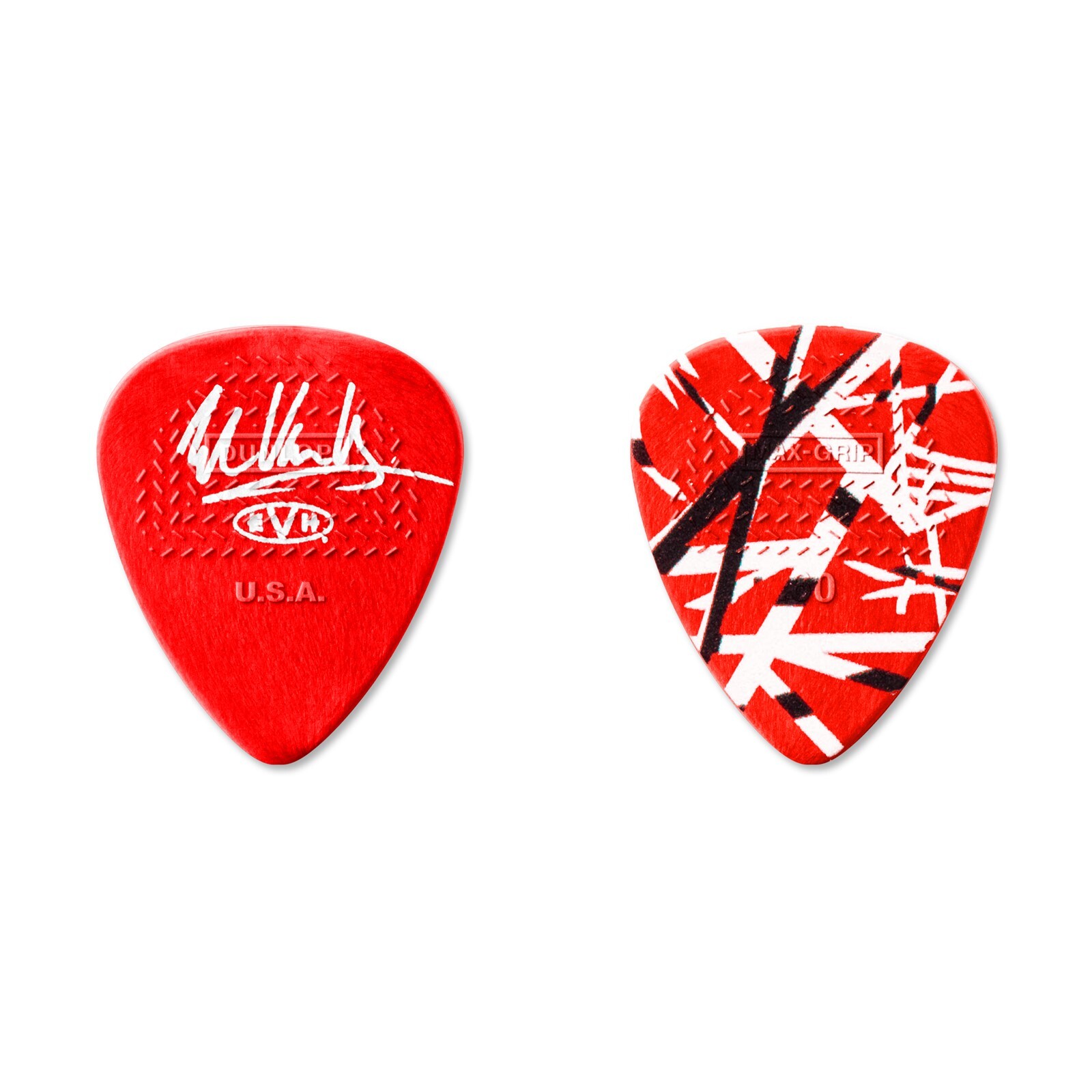 Eddie Van Halen Guitar Picks EVH Frankenstein Max Grip Pick Tin Collectible