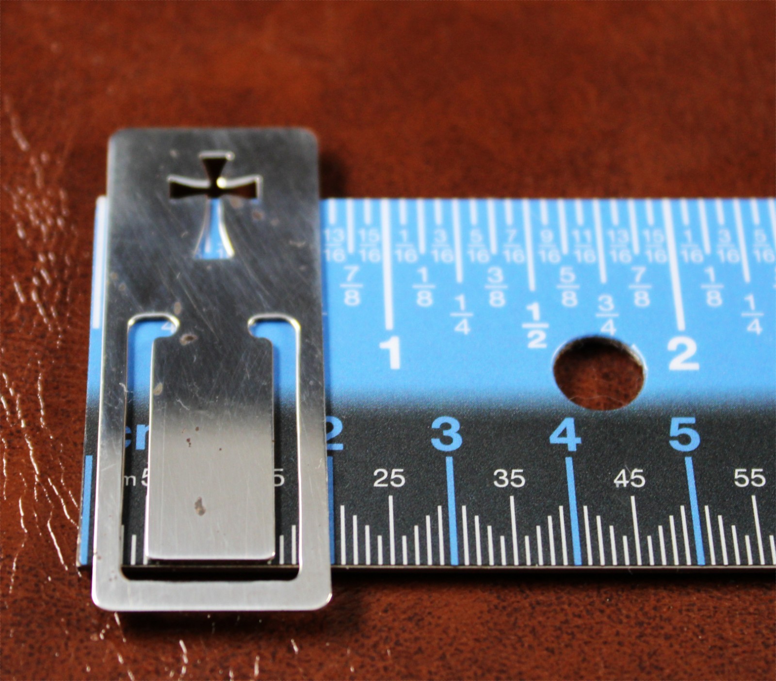 Retired James Avery CROSSLET Cutout Cross Bookmark Sterling Silver 2" Length