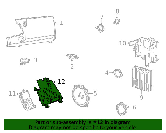 Genuine GM Bracket 86509240