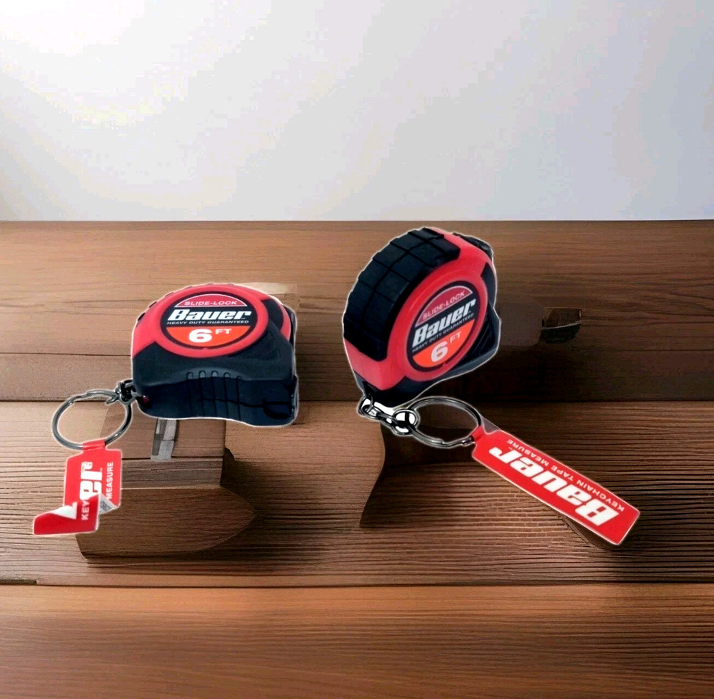 Two Bauer 6ft tape measure .