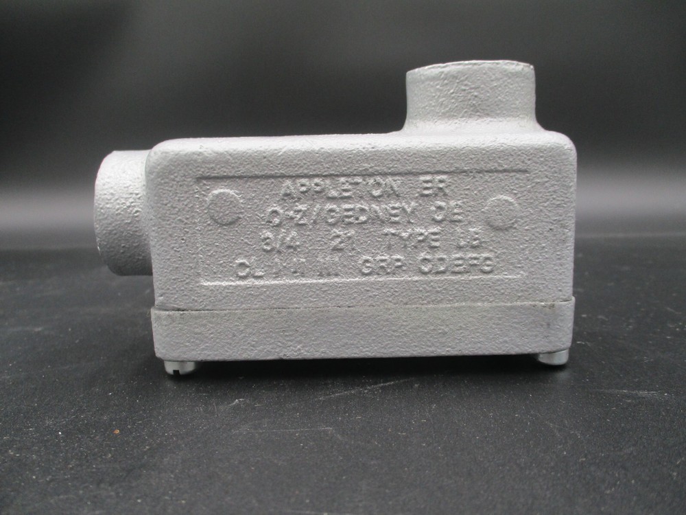 (QTY 1) APPLETON ERLB75 3/4" EXPLOSION PROOF LB FITTING *SAME DAY SHIP