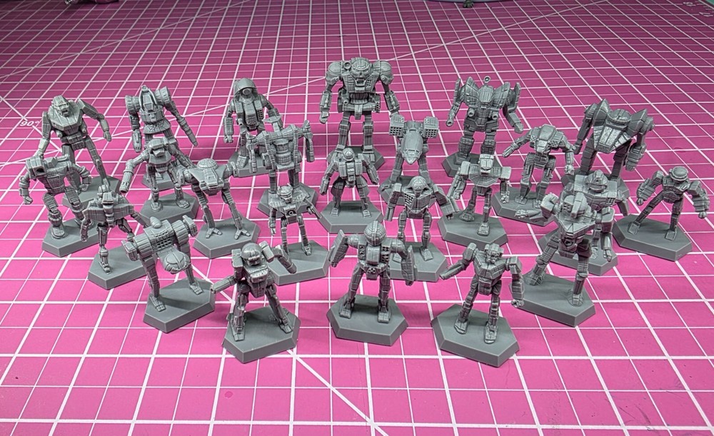 NEW RARE 2014 Battletech Mini - Dervish Base #14 - 35000BMech
