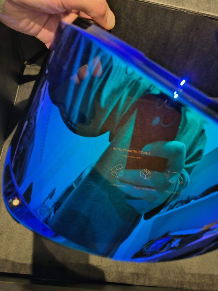 AGV K6 Visor Lens Blue
