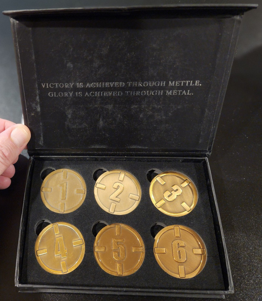 Games Workshop Warhammer Day Commemorative Coins New in Box