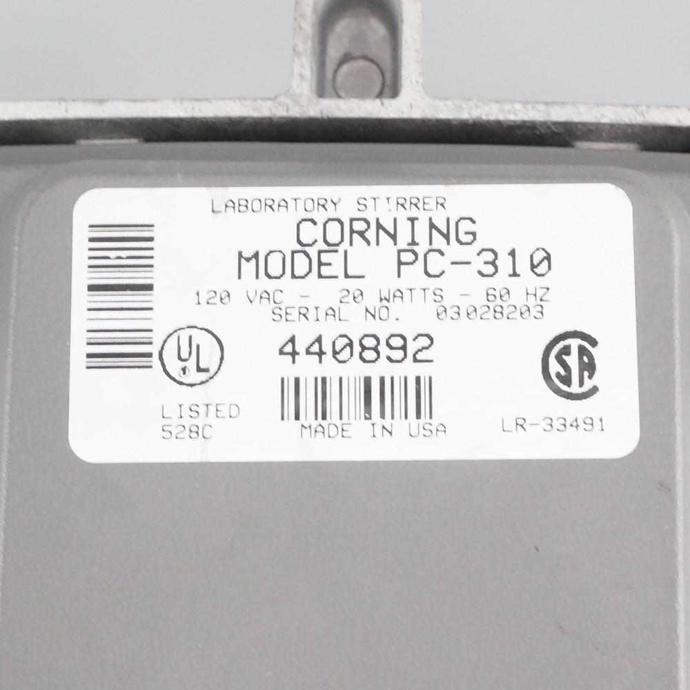 Corning Laboratory Magnetic Stirrer Model PC-310