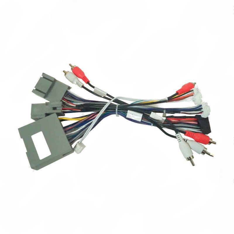 for F-150 Android navigation power cord 16P modification tail line protocol box