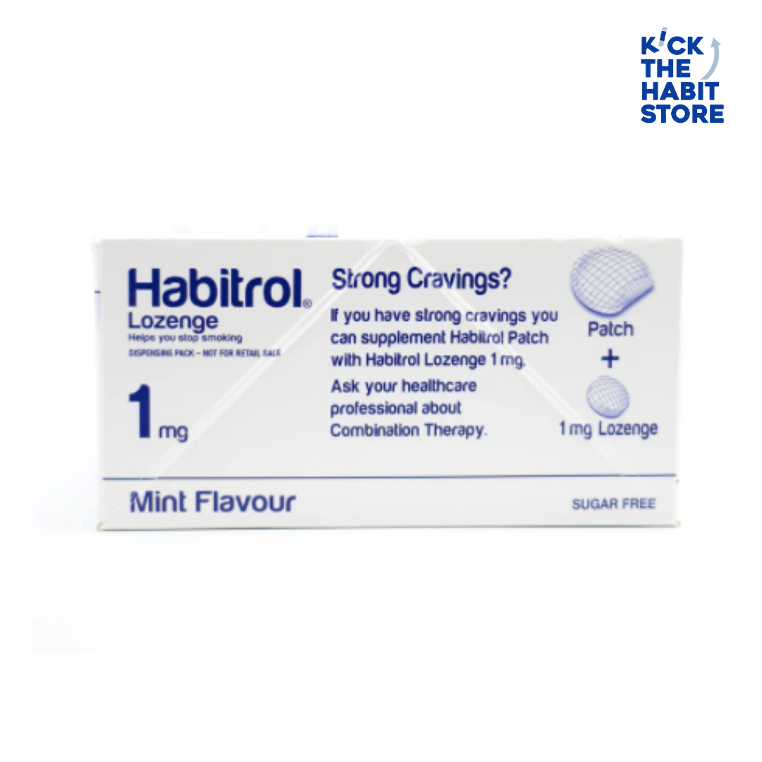 Habitrol Lozenge 1mg Mint 1296 Pieces 6 Boxes Sugar Free - Nicotine Quit Smoking