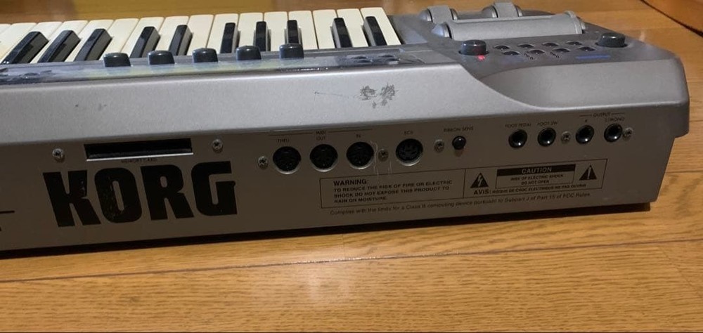 Korg Prophecy physical modeling synth keyboard Test Completed