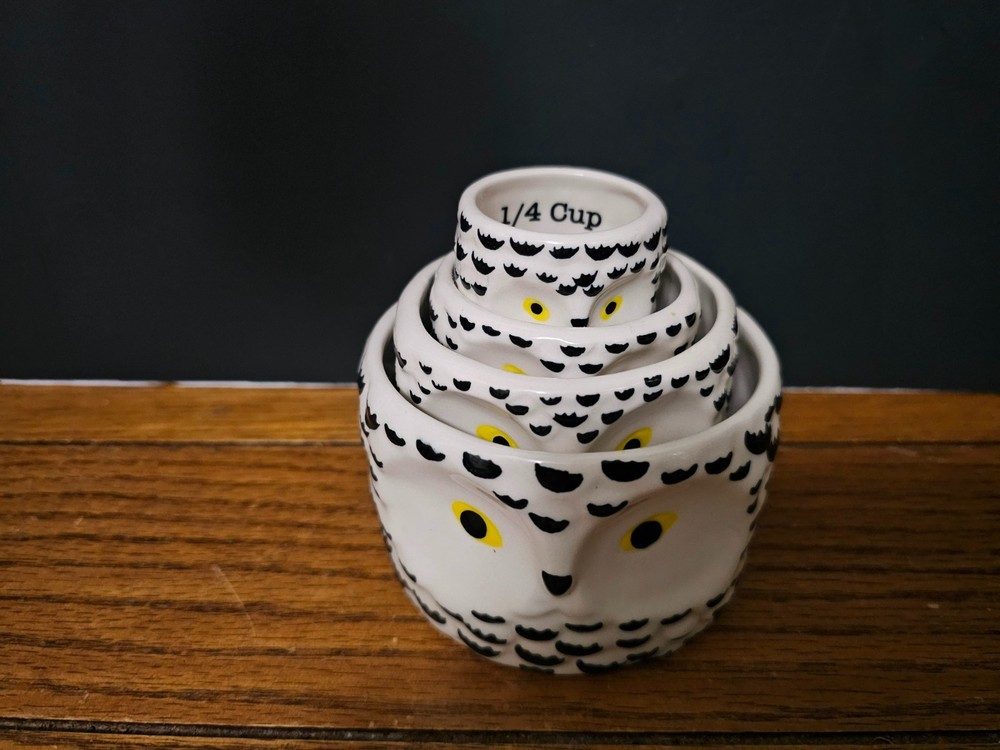 CUTE OWL MEASURING/NESTING CUPS