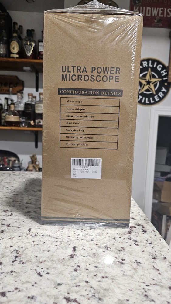 BEBANG 100X-2000X Compound Microscope With Slides And Operating Accessories