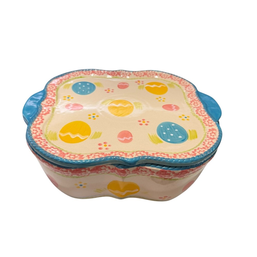 Temptations Old World Easter Egg Hunt 2-Quart Baker