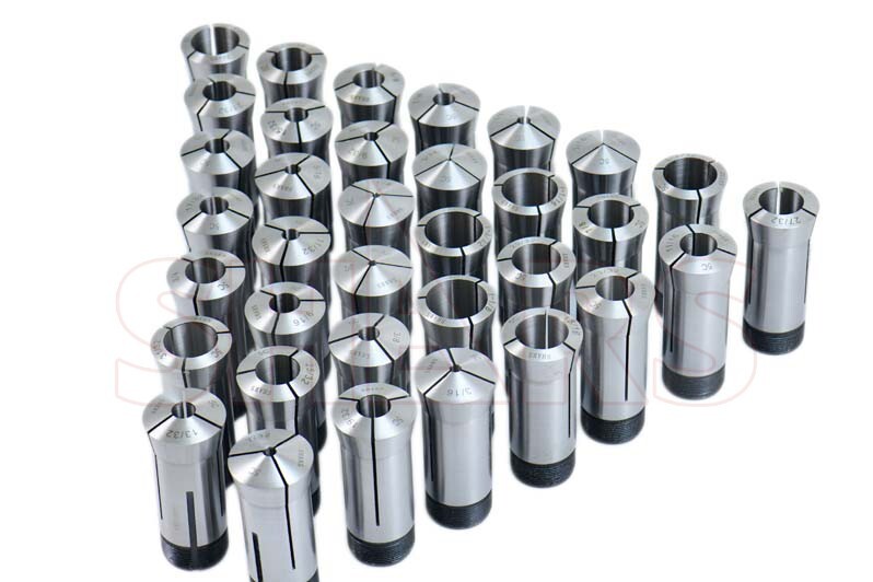 Shars 57 PCS 5C Collet Set 1/8 - 1 by 64ths NEW R[