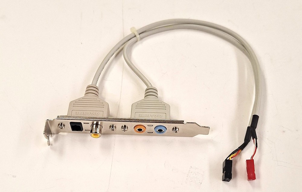 Gigabyte PCIE Audio out bracket