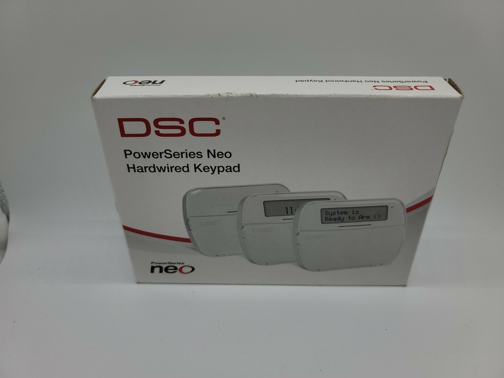 DSC PowerSeries NEO HS21CNRF4-ENG Full Message LCD Hardwired Keypad